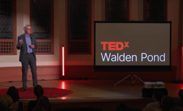 Eric McNulty speaking at TEDx Walden Pond